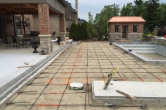 Inground Swimming Pool Construction Process Photo  Gallery - Yorkstone Pools & Landscapes