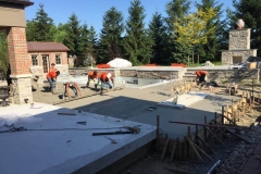 Inground Swimming Pool Construction Process Photo  Gallery - Yorkstone Pools & Landscapes