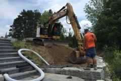Inground Swimming Pool Construction Process Photo  Gallery - Yorkstone Pools & Landscapes