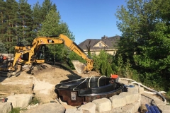 Inground Swimming Pool Construction Process Photo  Gallery - Yorkstone Pools & Landscapes