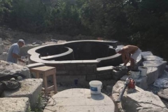 Inground Swimming Pool Construction Process Photo  Gallery - Yorkstone Pools & Landscapes
