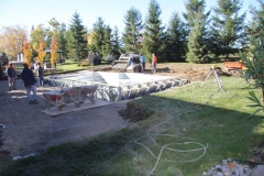 Inground Swimming Pool Construction Process Photo  Gallery - Yorkstone Pools & Landscapes