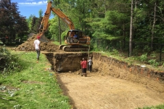 Inground Swimming Pool Construction Process Photo  Gallery - Yorkstone Pools & Landscapes