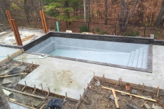 Inground Swimming Pool Construction Process Photo  Gallery - Yorkstone Pools & Landscapes