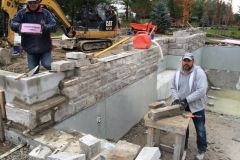 Inground Swimming Pool Construction Process Photo  Gallery - Yorkstone Pools & Landscapes