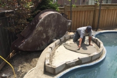 Inground Swimming Pool Construction Process Photo  Gallery - Yorkstone Pools & Landscapes