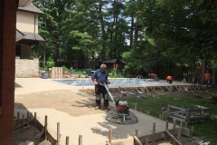 Inground Swimming Pool Construction Process Photo  Gallery - Yorkstone Pools & Landscapes