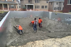 Inground Swimming Pool Construction Process Photo  Gallery - Yorkstone Pools & Landscapes