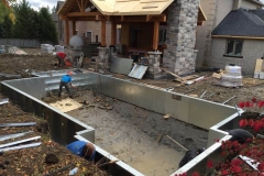 Inground Swimming Pool Construction Process Photo  Gallery - Yorkstone Pools & Landscapes