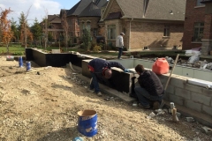 Inground Swimming Pool Construction Process Photo  Gallery - Yorkstone Pools & Landscapes