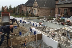 Inground Swimming Pool Construction Process Photo  Gallery - Yorkstone Pools & Landscapes