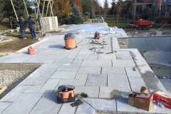 Inground Swimming Pool Construction Process Photo  Gallery - Yorkstone Pools & Landscapes